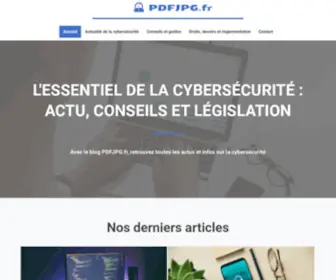 PDFJPG.fr(Transformer vos PDF en JPG en ligne) Screenshot