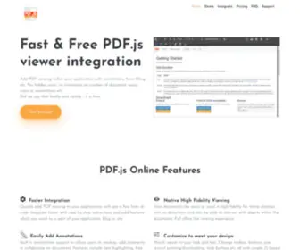 PDFJS.online(PDF.js Online) Screenshot