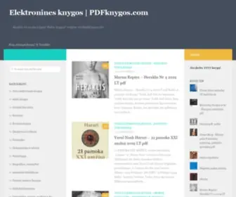 PDFKNygos.com(Nemokamos knygos) Screenshot