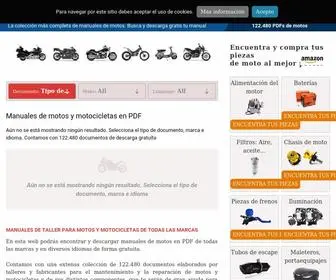 PDfmotomanual.com(Motos y motocicletas) Screenshot