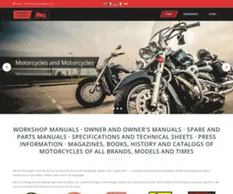 PDfmotomanual.es(Motos y motocicletas) Screenshot