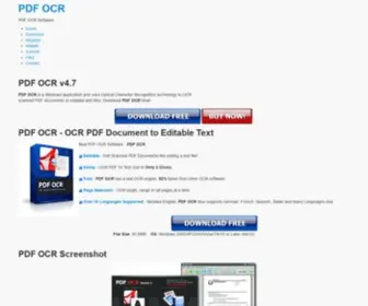 Pdfocr.net(PDF OCR) Screenshot