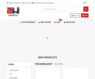 Pdfort.pk(Pakistan No.1 Virtual Online Bookstore Shop of eBooks) Screenshot