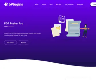 PDfposter.com(Best PDF Embedder Plugin For WordPress) Screenshot