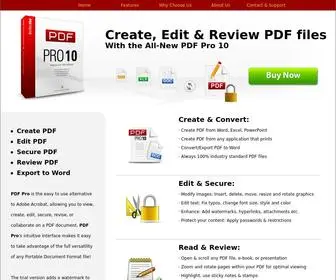 PDFpro10.com(PDF Pro 10) Screenshot