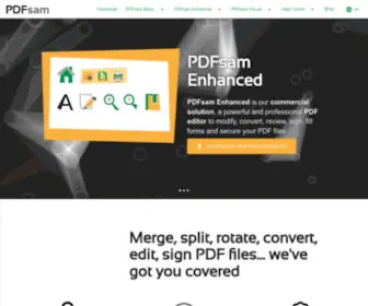 PDfsam.org(Split and merge PDF files) Screenshot