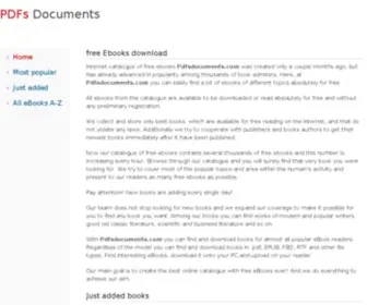 PDFsdocuments.com(Free Ebooks download) Screenshot