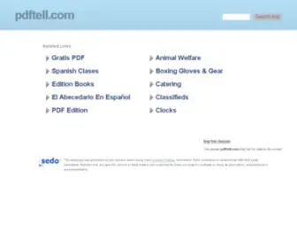PDftell.com(PDftell) Screenshot