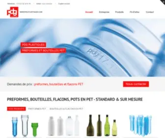 PDG-Plastiques.com(PDG Plastiques) Screenshot