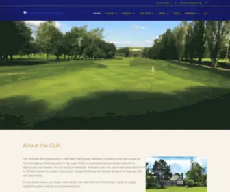 PDGC.co.uk(Pontefract & District Golf Club) Screenshot