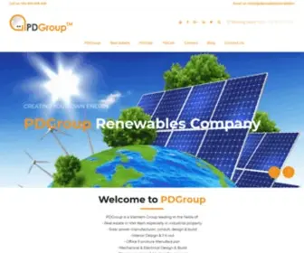 PDgroup.com.vn(Real Estate) Screenshot