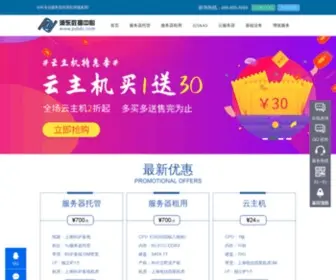 Pdidc.com.cn(浦东数据中心) Screenshot