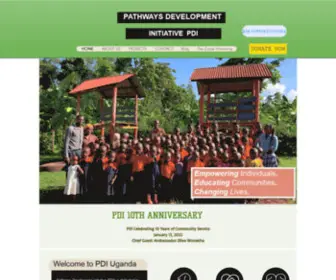 Pdiuganda.org(Pathways Development Initiative (PDI)) Screenshot