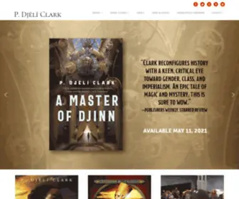 Pdjeliclark.com(Djèlí Clark) Screenshot