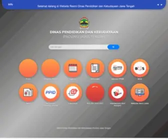 PDkjateng.go.id(Dinas Pendidikan dan Kebudayaan Prov) Screenshot