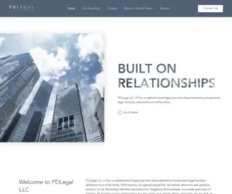 Pdlegal.com.sg(PDLegal LLC) Screenshot