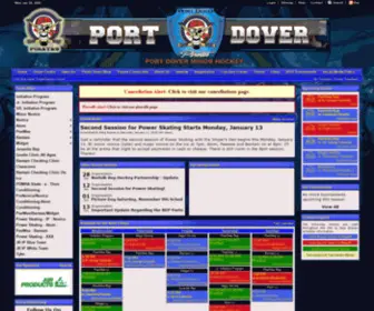 PDmha.com(Port Dover Minor Hockey) Screenshot
