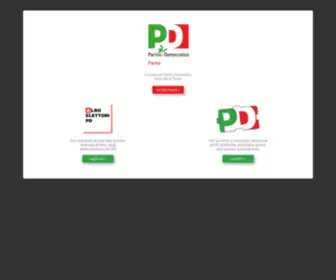 Pdparma.it(Partito Democratico Parma) Screenshot