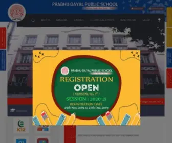 PDPSchool.com(Prabhu Dayal Public School) Screenshot