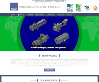 Pdpumpindia.com(Positive displacement pump india) Screenshot