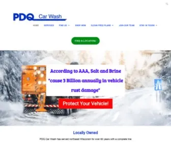 PDqcarwash.com(PDQ Car Wash) Screenshot