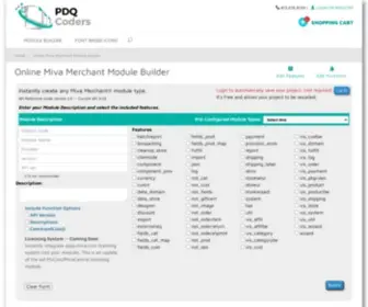 PDqcoders.com(PDQ Coders) Screenshot