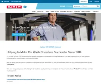 Pdqinc.com(PDQ Vehicle Wash Systems) Screenshot