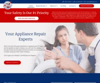 PDqrepair.com(Appliance Repair Services Vancouver) Screenshot