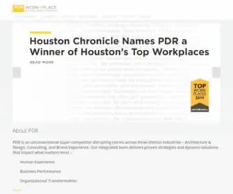 PDrcorp.com(A national firm based in Texas) Screenshot
