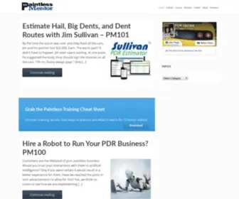 PDrsecrets.com(Paintless Dent Removal and Repair) Screenshot