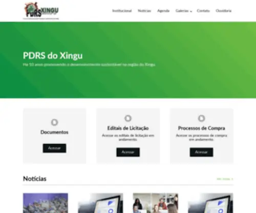 PDRsxingu.org.br(PDRsxingu) Screenshot