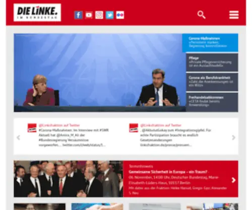 PDS-IM-Bundestag.de(Im Bundestag) Screenshot
