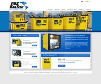 PDsbartech.com(PDS Bartech Heat Treating and Stress Relieving Machines) Screenshot