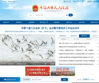 PDS.gov.cn(平顶山市人民政府) Screenshot
