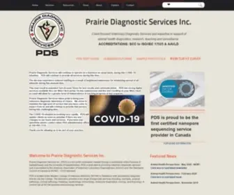 Pdsinc.ca(Prairie Diagnostic Services) Screenshot