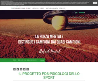 PDSpsicologidellosport.it(Associazione PdS Psicologi dello Sport) Screenshot