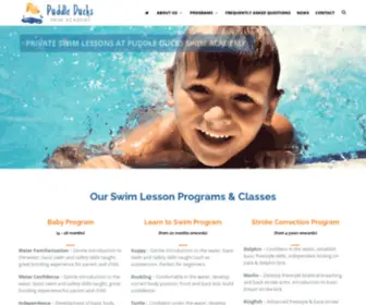 PDswimacademy.com.au(Puddle Ducks Swim Academy) Screenshot