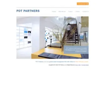 PDtpartners.com(PDT Partners) Screenshot