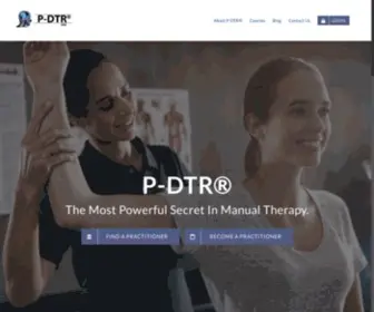 PDtrusa.com(P-DTR® USA) Screenshot