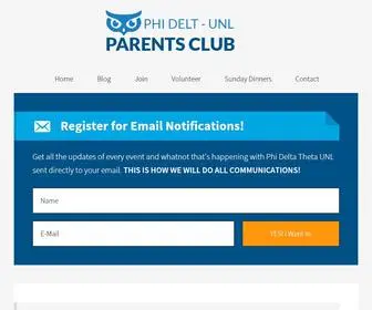 Pdtunlparentsclub.com(Parents Club) Screenshot