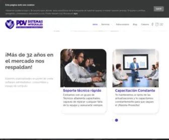 PDvsis.com.mx(Soluciones de administración para tu negocio) Screenshot