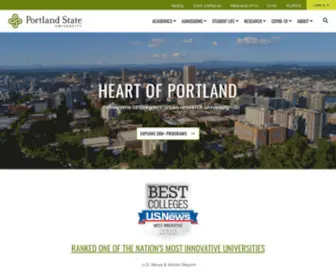 PDX.edu(Portland State University) Screenshot