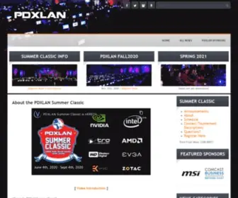 PDxlan.net(LAN Parties since 2003) Screenshot