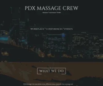 PDxmassagecrew.com(Relaxation) Screenshot