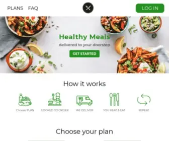 PDxmealprep.com(PDX Meal Prep) Screenshot