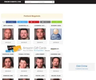 PDxmugshots.com(Portland OR Mugshots/Arrests Page 1) Screenshot