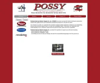 PDxpossy.com(POSSY / Portland Service Station Supply Co) Screenshot