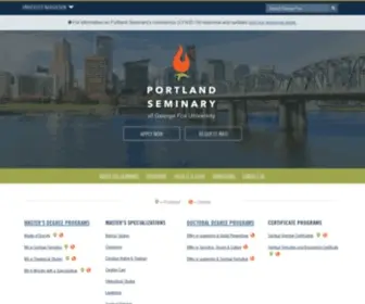 PDxseminary.org(PDxseminary) Screenshot