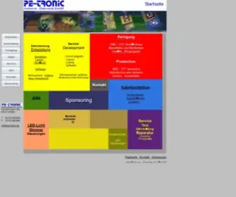 PE-Tronic.de(PE-tronic Industrie-Elektronik aus Hilden) Screenshot