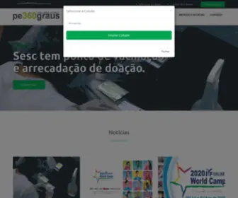 PE360Graus.com.br(O portal mais completo do estado de Pernambuco) Screenshot